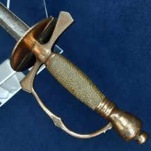 British c1786 Artillery Officers Spadroon, Possibly Honourable Artillery Company 12
